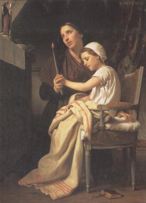 Adolphe William Bouguereau The Thank Offering (mk26) Sweden oil painting art